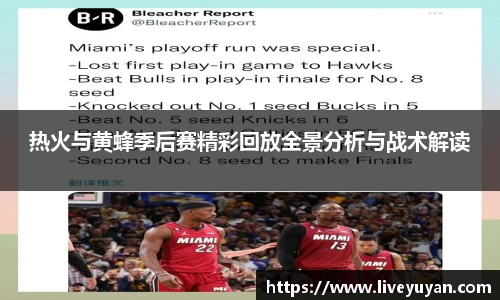 热火与黄蜂季后赛精彩回放全景分析与战术解读